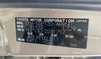 2015 Toyota Vitz full
