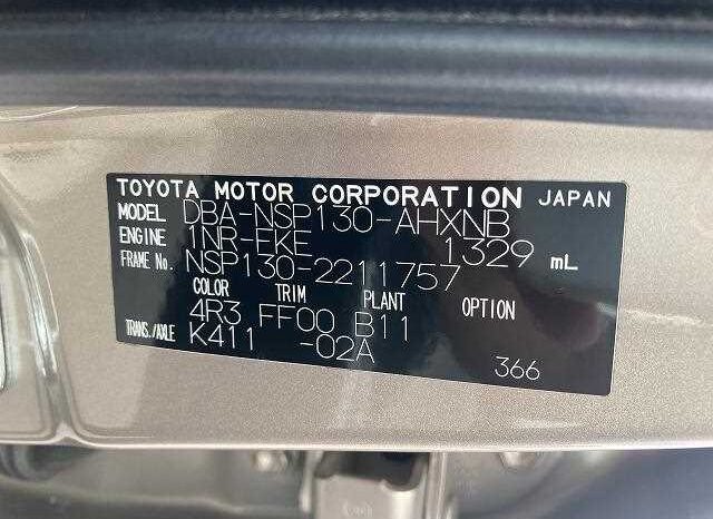 2015 Toyota Vitz full