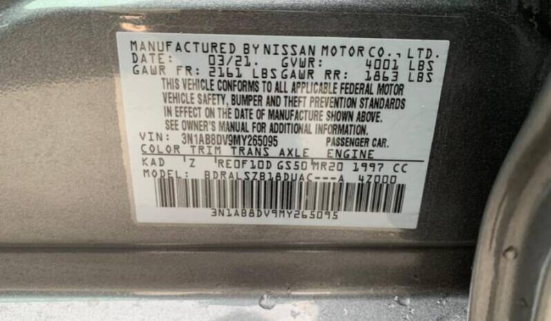 2021 Nissan Sentra full