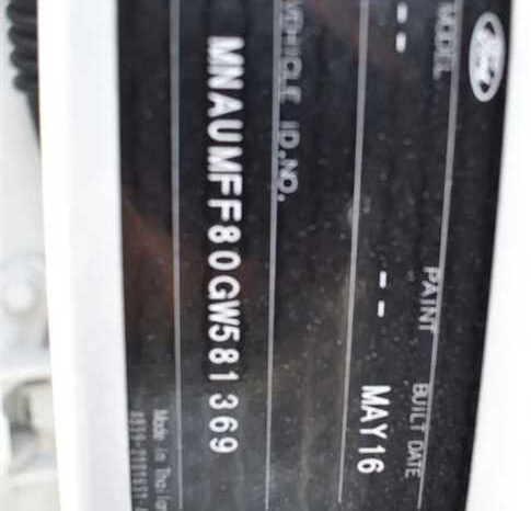 2016 FORD RANGER DOUBLE CABIN full
