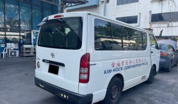 2013 TOYOTA HIACE full